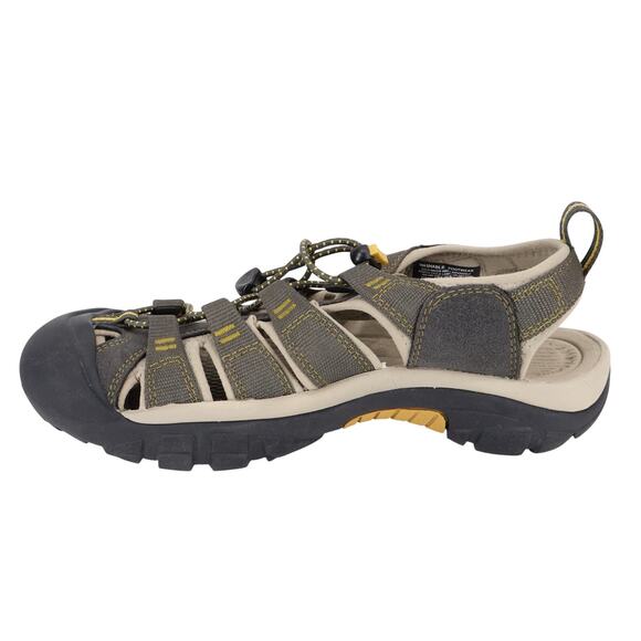 Keen Men\'s Newport H2 Original Hybrid Hiking Sandal In Raven Aluminum Size 8 main image 7
